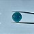 Turmalina Redonda Cabochão Azul 16mm - Imagem 1