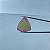 Turmalina Melancia Placa Grande 28,5x30 mm - Imagem 1