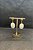 Brinco Banhado a ouro 18k de Quartzo Branco - Imagem 2