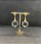 Brinco Banhado a ouro 18k de Cristal - Imagem 2