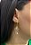 Brinco Banhado a ouro 18k de Cristal - Imagem 1