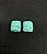 Amazonita  Verde Cabochão Retangular Par - Imagem 2