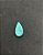 Amazonita Cabochão  verde Gota 12,5x23 mm - Imagem 2