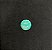Amazonita Cabochão Redonda Verde 23 mm - Imagem 1