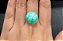 Amazonita Cabochão Redonda Verde 17 mm - Imagem 3