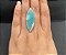 Amazonita Cabochão  Verde Navete 14,5x40mm - Imagem 4