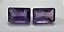 Ametista Facetada Retangular 15x22 mm - Imagem 1
