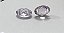 Ametista Rosé de France Oval Furadas Par 10x14mm - Imagem 2