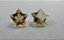 Citrino Facetado Estrela Par 14mm - Imagem 1