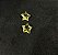Quartzo Diverso Facetado Green Gold Estrela Par 16mm - Imagem 1