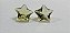 Quartzo Diverso Facetado Green Gold Estrela  Par 14mm - Imagem 2