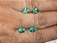 Esmeralda Oval naturais 4 pedras 6x8mm - Imagem 1