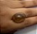 Quartzo Rutilo Dourado Cabochão Oval 16,5x23mm - Imagem 1