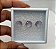 Ametista Rosé de France Briolet Redondo kit 3 pedras 11,8mm - Imagem 1