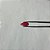 Rodonita Facetada Gota 6 x 12 mm - Imagem 2
