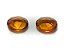 Citrino Corado Oval 7X9mm Par - Imagem 2