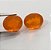 Opala De Fogo Laranja 8X10mm par - Imagem 4