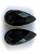 Quartzo Preto ou Onix Gota Facetado Par 10X15 mm - Imagem 3