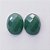 Quartzo Verde Oval Par Facetado 15x20 mm - Imagem 1