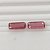Turmalina Rosa Retangular Par 4,5 x 11 mm - Imagem 1
