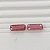 Turmalina Rosa Retangular Par 4,5 x 11 mm - Imagem 2