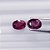 Turmalina Rubelita Oval Par 5x7 mm - Imagem 4