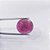Turmalina Rubelita Lisa Oval  15,5 x 17 mm - Imagem 3