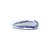 Ametista Facetada Gota Lavanda 12x34mm - Imagem 4