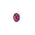 Turmalina Rosa Facetada Oval 7x9 mm - Imagem 2