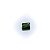 Turmalina Verde Facetada Retangular 7x8 mm - Imagem 2