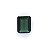 Turmalina Verde Facetada Retangular 7x8,5 mm - Imagem 2
