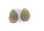 Quartzo Agata Brilho Druzinha Gota Par 11x15mm - Imagem 4