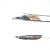 Quartzo Ametista Cacoxenita Encurvada Par 10 x 52,3 mm - Imagem 5