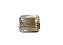 Quartzo Rutilo Dourado ou Cristal Rutilado Retangular 8x10 mm - Imagem 1