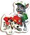 Quebra Cabeça Patrulha Canina Progressivo 6-8-10-12 Peças - Nig Brinquedos - Imagem 3