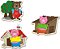 Quebra Cabeça Progressivo Os três porquinhos 30 Peças Madeira - Nig Brinquedos - Imagem 2