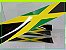 Adesivo Faixa Bandeira Jamaica 5x30cm - Adesivo Decorativo Lataria Automotiva, Moto, Armário, Pasta - Imagem 7