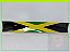 Adesivo Faixa Bandeira Jamaica 5x30cm - Adesivo Decorativo Lataria Automotiva, Moto, Armário, Pasta - Imagem 2