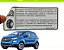 ADESIVO CALIBRAGEM DOS PNEUS FORD ECOSPORT / INFORMATIVO DE CALIBRAGEM  / COLAGEM NO PARA-BRISA - Imagem 2