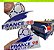 ADESIVO COPA 98 FRANCE WORLD CUP / DECORATIVO CAMPANHA CHEVROLET DA COPA 98 / PADRÃO DA S10 CHAMP 98 - Imagem 1