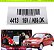 ADESIVO MOTOR GOL GTI 2.0 16V / ETIQUETA DA CAPA DE CORREIA MOTOR AP 2.0 16V. - Imagem 1