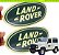 ADESIVOS LAND ROVER / PAR ADESIVOS DECORATIVO COLAGEM EXTERNA 40X20Cm - Imagem 2