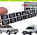 KIT ADESIVOS TECLAS PAINEL FIAT UNO E FIORINO / LINHA 2004 A 2013 / GRAFIA SIMBOLO DAS TECLAS DE ACIONAMENTO - Imagem 3