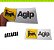 ADESIVO AGIP DECORATIVO DE ÉPOCA / COLAGEM VIDRO OU LATARIA - Imagem 3