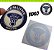 ADESIVO FORD GENUINE PARTS / DECORATIVO DE ÉPOCA ARTE ENVELHECIDA / COLAGEM VIDRO OU LATARIA / 7CM - Imagem 2