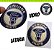 ADESIVO FORD GENUINE PARTS / DECORATIVO DE ÉPOCA ARTE ENVELHECIDA / COLAGEM VIDRO OU LATARIA / 7CM - Imagem 1
