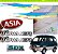 KIT ADESIVOS EMBLEMAS TOWNER / ADESIVOS FAIXAS DAS PORTAS, PARA-LAMAS E TAMPA PORTA MALAS / KIT COM 6 ADESIVOS - Imagem 1