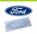 ADESIVO FORD 9X3CM / ADESIVO DECORATIVO EMBLEMA FORD PARA COLAGEM INTERNA NO VIDRO - Imagem 1