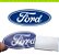 ADESIVO FORD 9X3CM / ADESIVO DECORATIVO EMBLEMA FORD PARA COLAGEM INTERNA NO VIDRO - Imagem 2