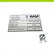 ADESIVO BRANCO BANCHISA BASF / COR PINTURA CARROS FIAT / SELO DA LATARIA - Imagem 1